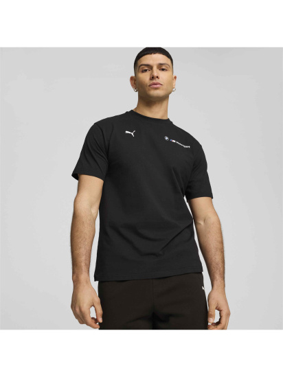 Футболка спортивна PUMA Bmw Mms New Ess Logo Tee модель 627506 — фото 3 - INTERTOP