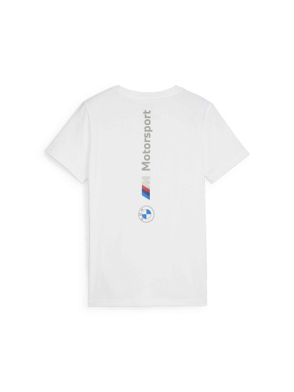 Футболка спортивна PUMA Bmw Mms Kids Ess Logo Tee 2 модель 627533 — фото - INTERTOP