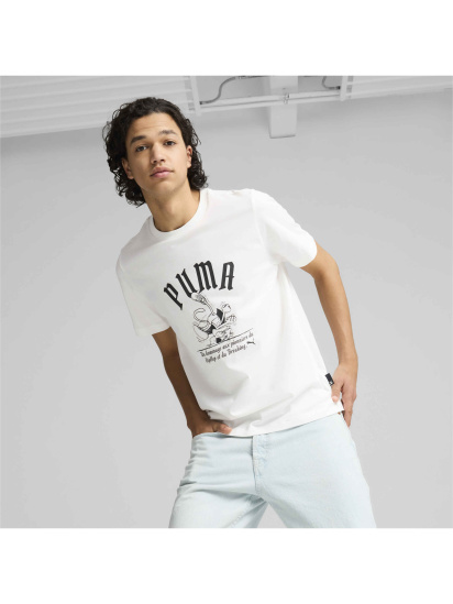 Футболка PUMA Graphics Super Tee модель 628003 — фото 3 - INTERTOP