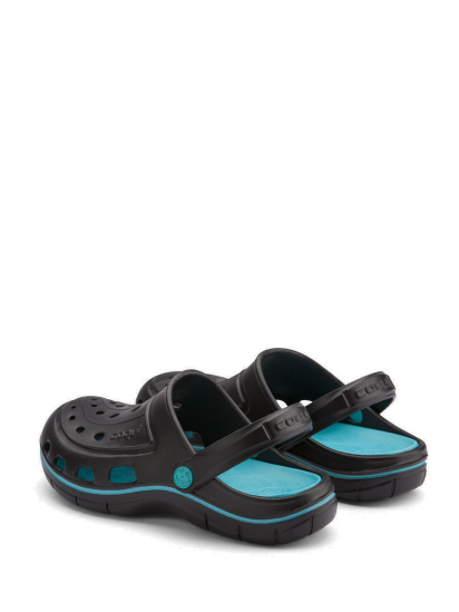 Сабо COQUI модель 6352Black_Turquoise — фото 4 - INTERTOP