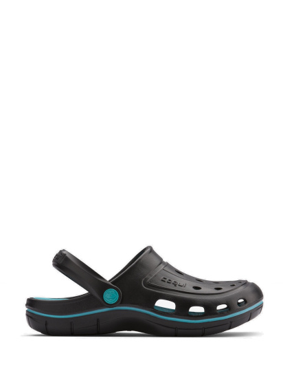 Сабо COQUI модель 6352Black_Turquoise — фото - INTERTOP