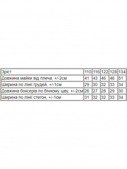 Комплект білизни Носи своє модель 6358-4-chornilxno-sinj-dno — фото 3 - INTERTOP