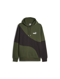 Зелений - Худі PUMA Power Cat Hoodie