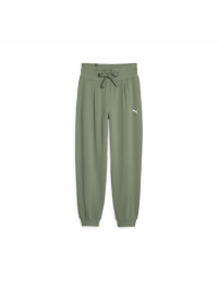 Зелений - Штани спортивні PUMA Her High-waist Pants Tr