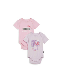 Фіолетовий - Боді для немовлят PUMA Minicats Newborn Bodysuit