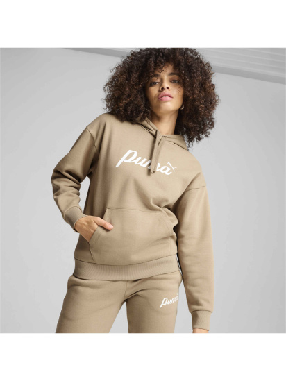 Худі PUMA Ess+ Script Hoodie Fl модель 681534 — фото 3 - INTERTOP