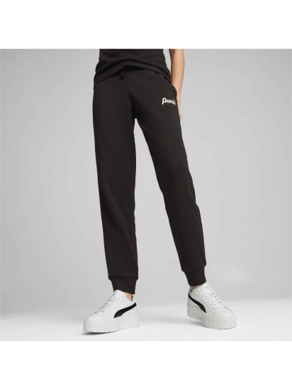 Джогери PUMA Ess+ Script Pants Fl модель 681536 — фото 3 - INTERTOP