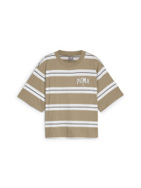 Бежевий - Футболка PUMA Squad Striped Tee