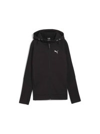 Чорний - Кофта PUMA Evostripe Full-zip Hoodie