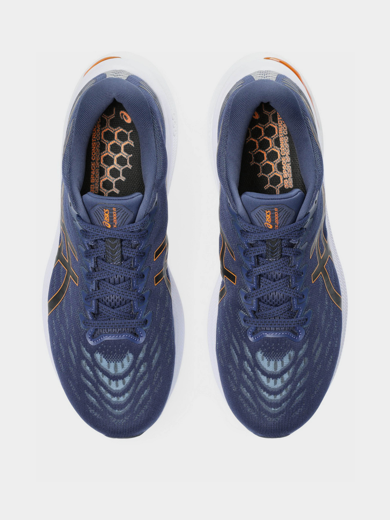 Кросівки для бігу Asics GT-2000 11 модель 1011B441-409 Синій, помаранчевий Фото