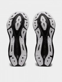 Кроссовки для бега Asics Novablast 3 модель 1011B458-002 Чорний, білий Фото