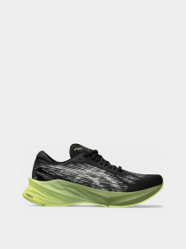 Кроссовки для бега Asics Novablast 3 модель 1011B458-005 Чорний, зелений Фото