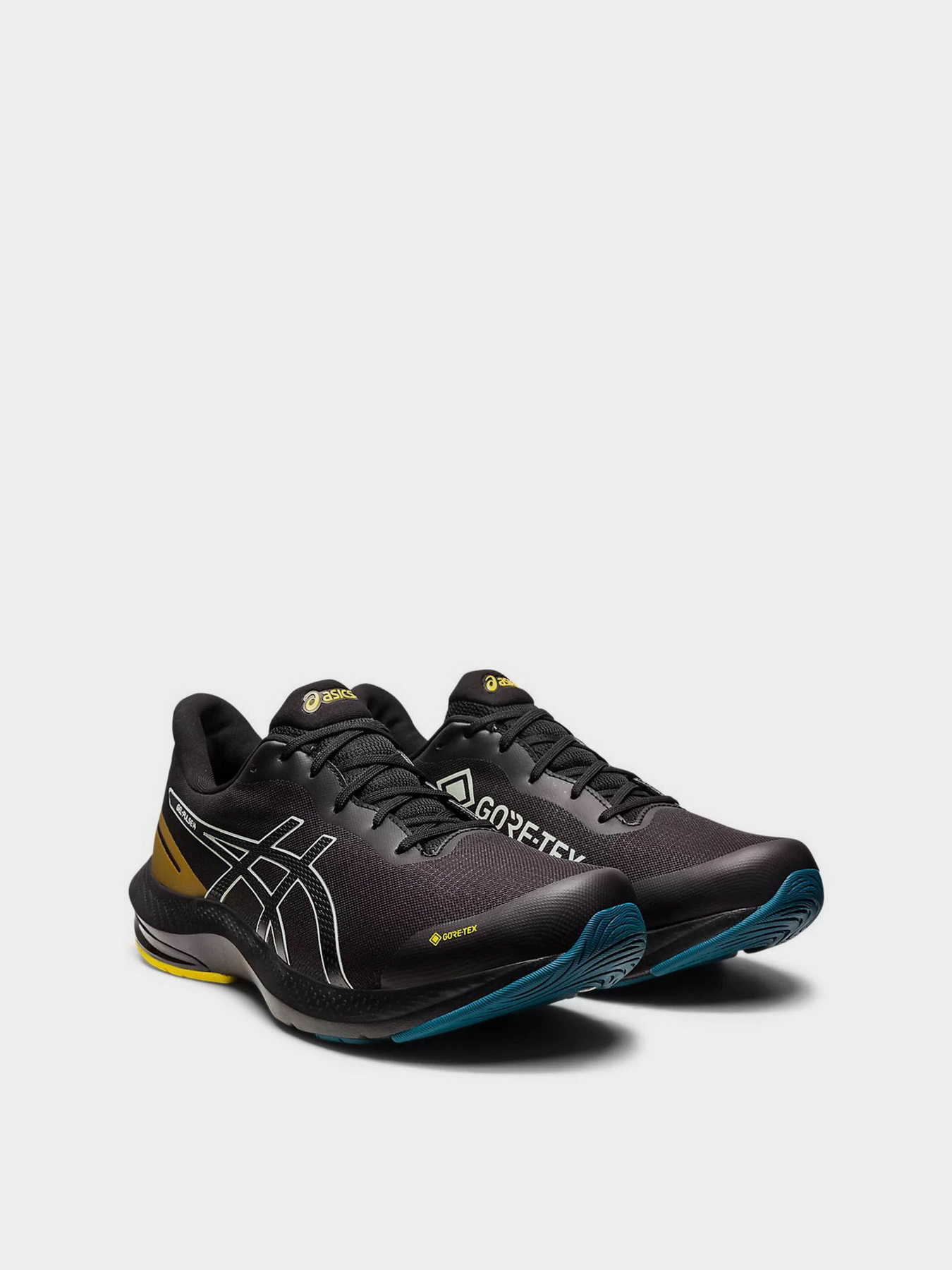Кросівки для бігу Asics Gel-Pulse 14 GTX модель 1011B490-001 Чорний, жовтий Фото