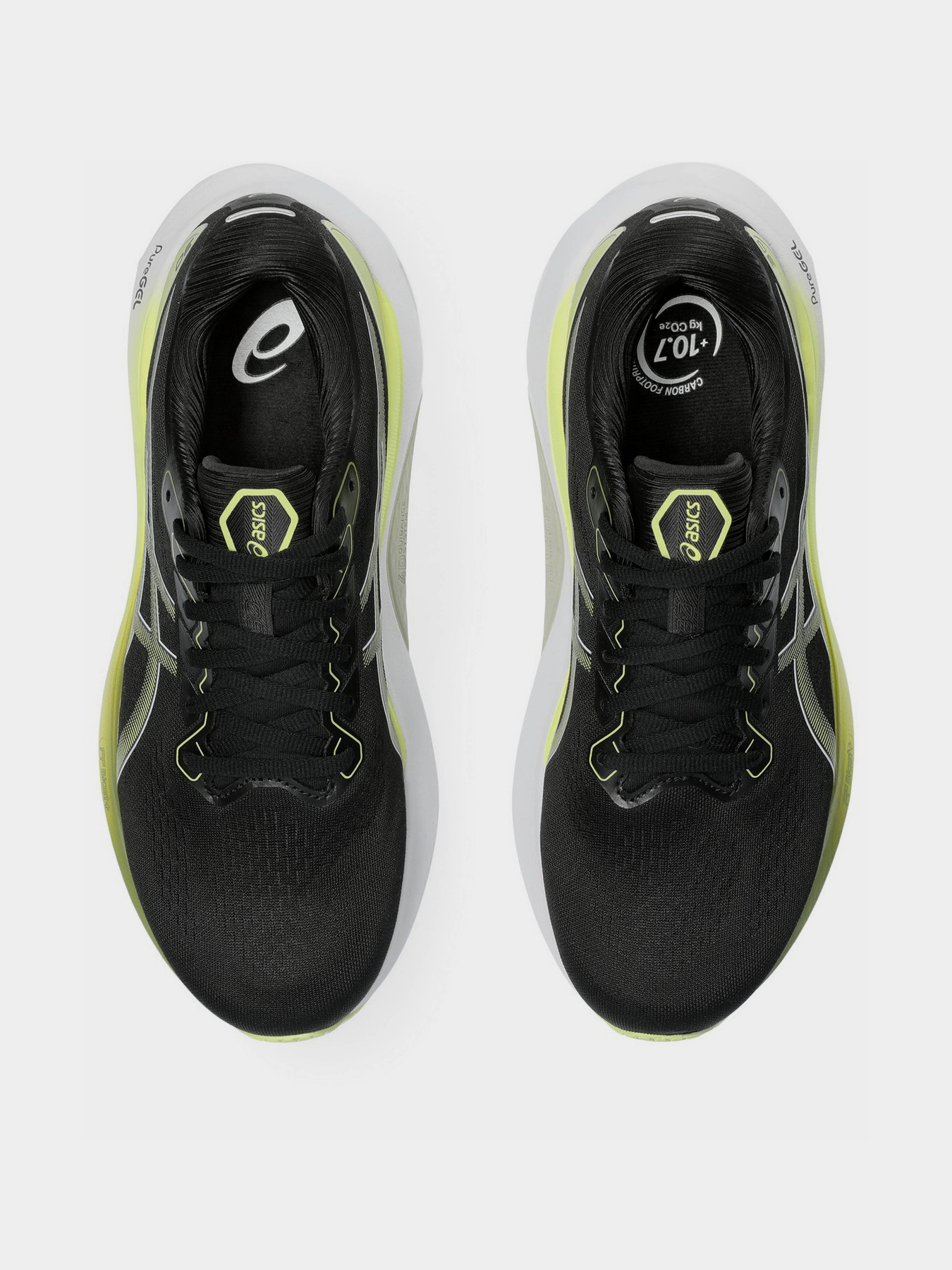 Кроссовки для бега Asics Gel-Kayano 30 модель 1011B548-003 Чорний, жовтий Фото