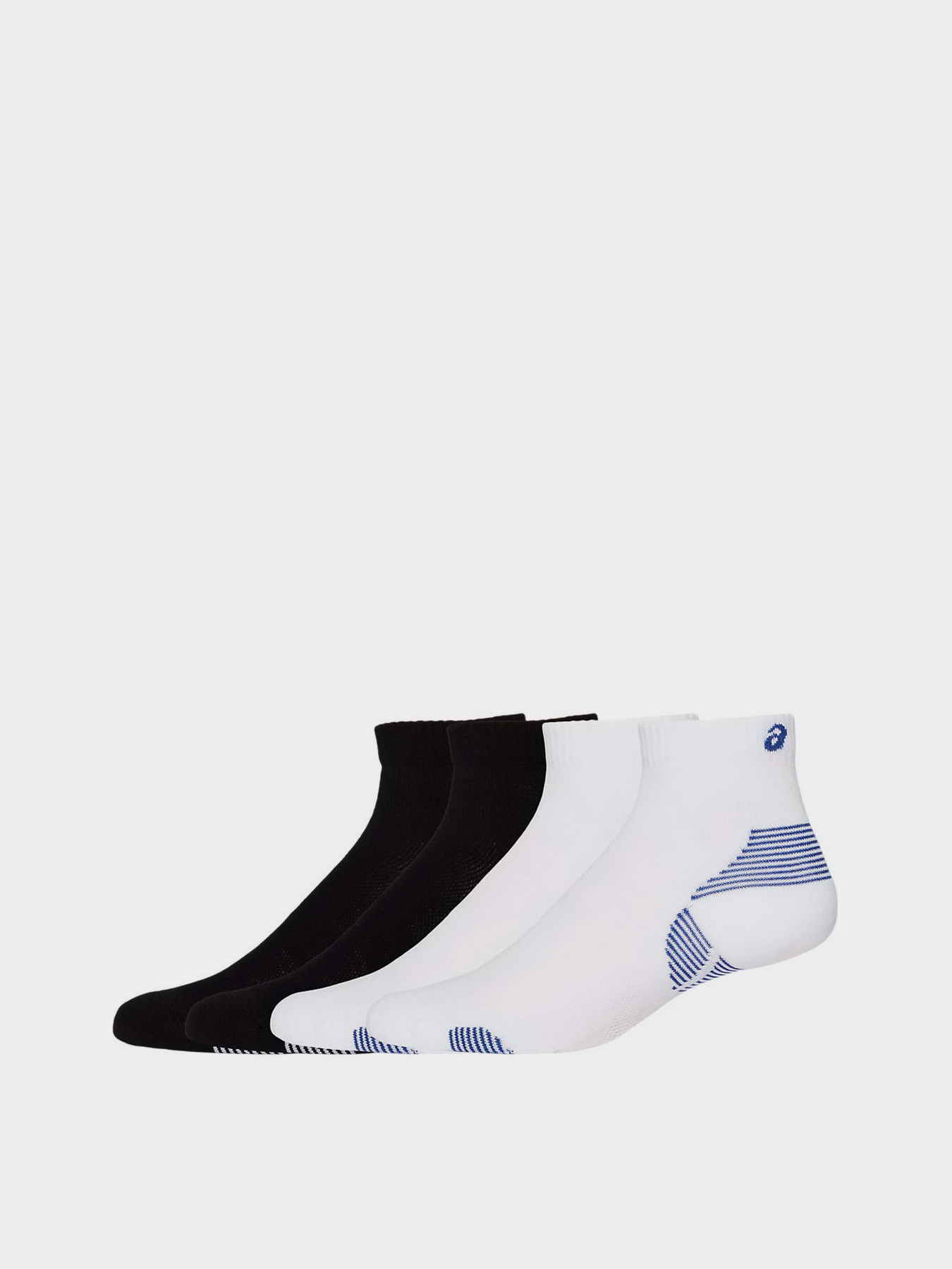 Набір шкарпеток Asics 2ppk Cushion Run Quarter Модель 3013A800-001 Фото