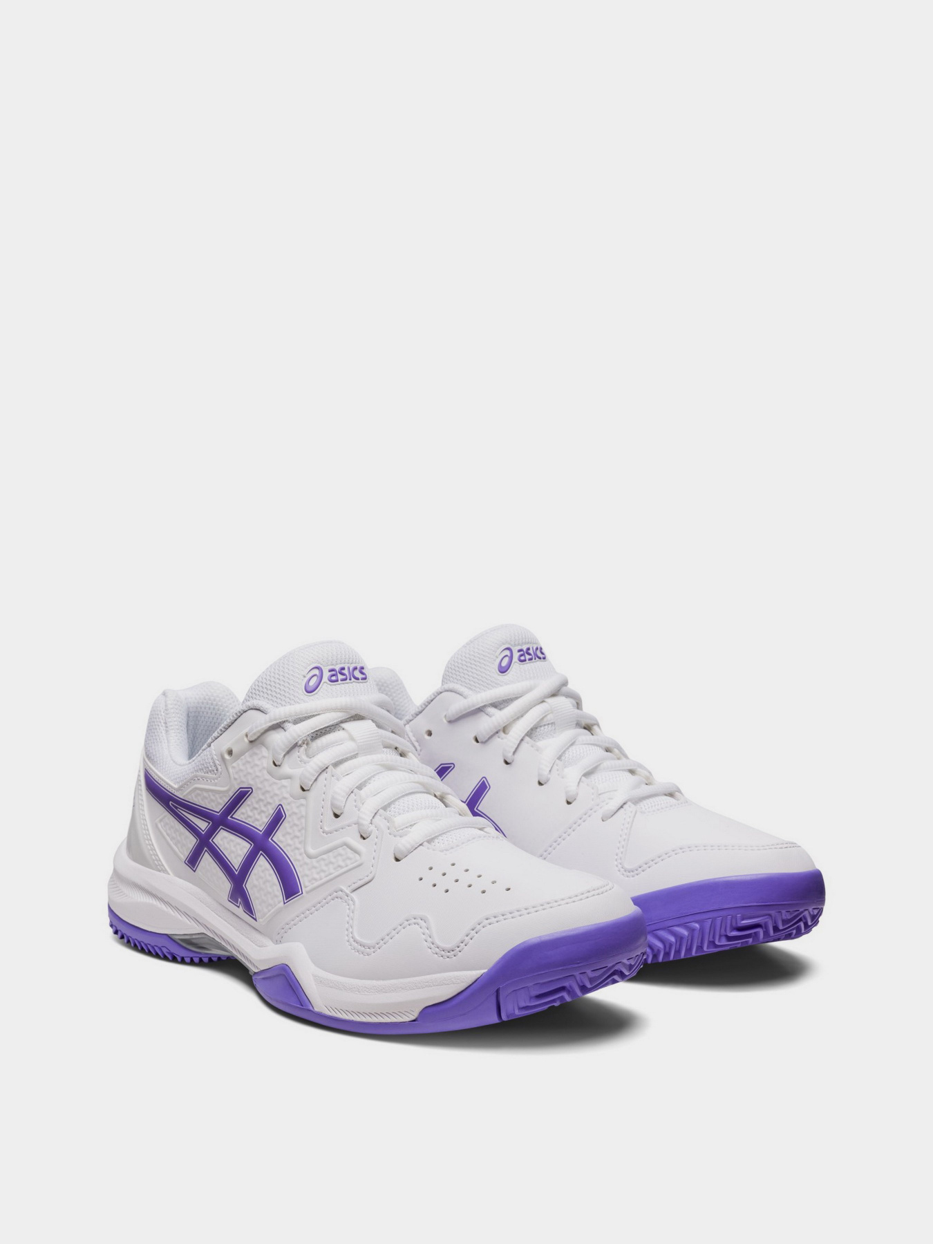 Кроссовки для тренировок Asics Gel-Dedicate 7 Clay модель 1042A168-104 Білий, синій Фото