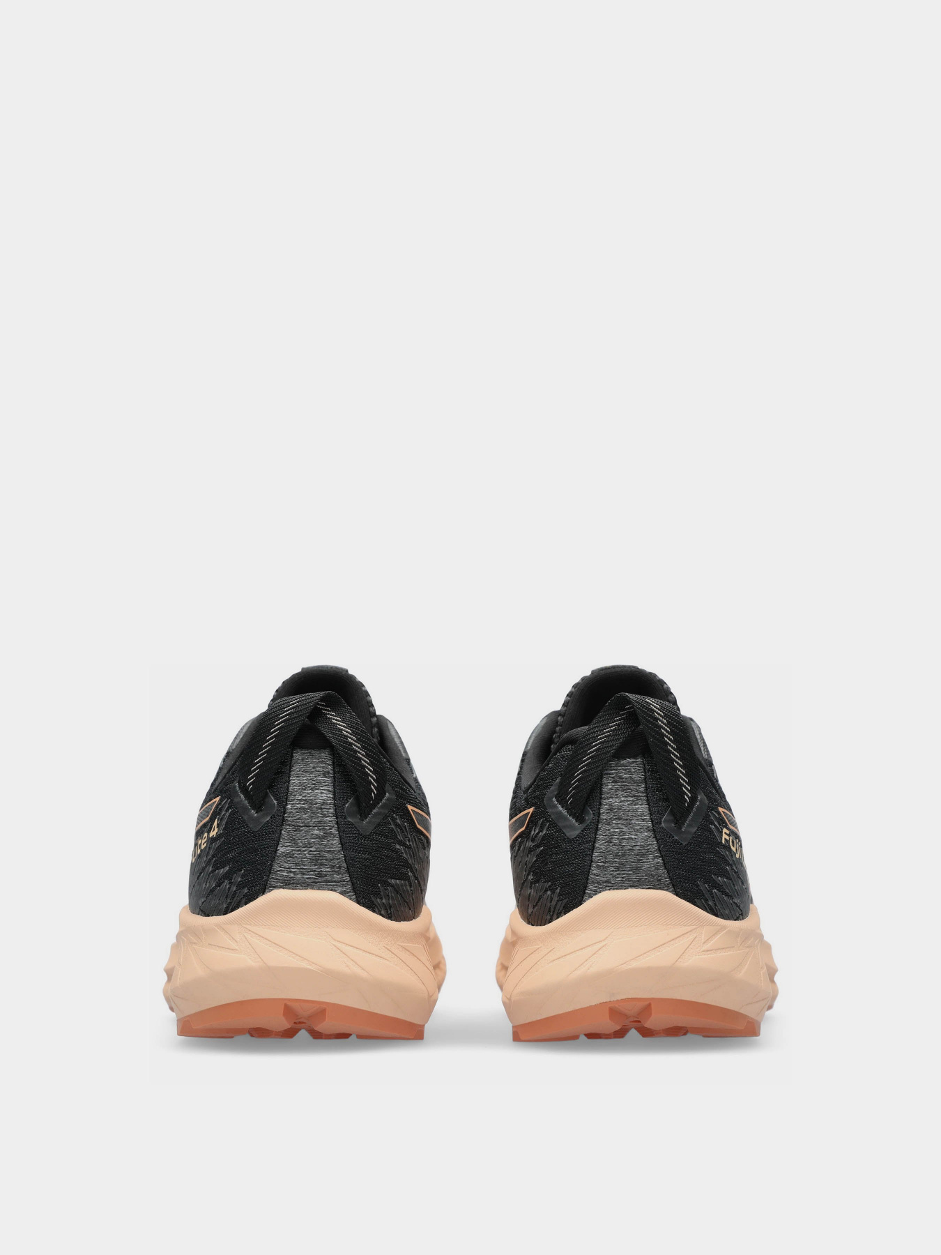 Кросівки для бігу Asics Fuji Lite 4 модель 1012B514-001 Чорний, персиковий Фото