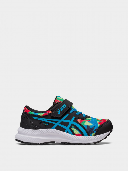 Кроссовки для тренировок Asics Contend 8 Ps модель 1014A293-003 Чорний, синій Фото