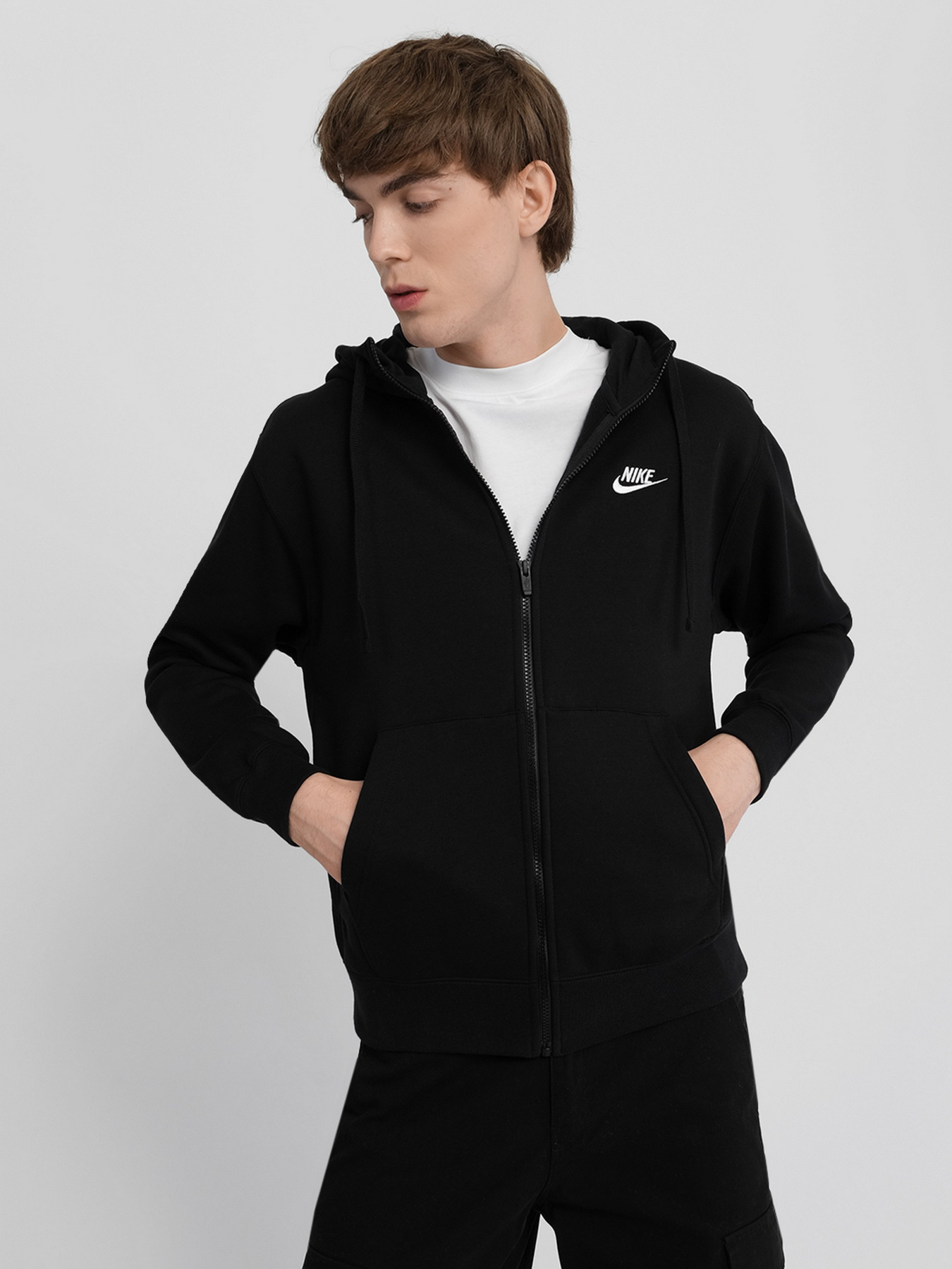 Спортивна кофта NIKE SPORTSWEAR CLUB FLEECE модель BV2645-010 Фото