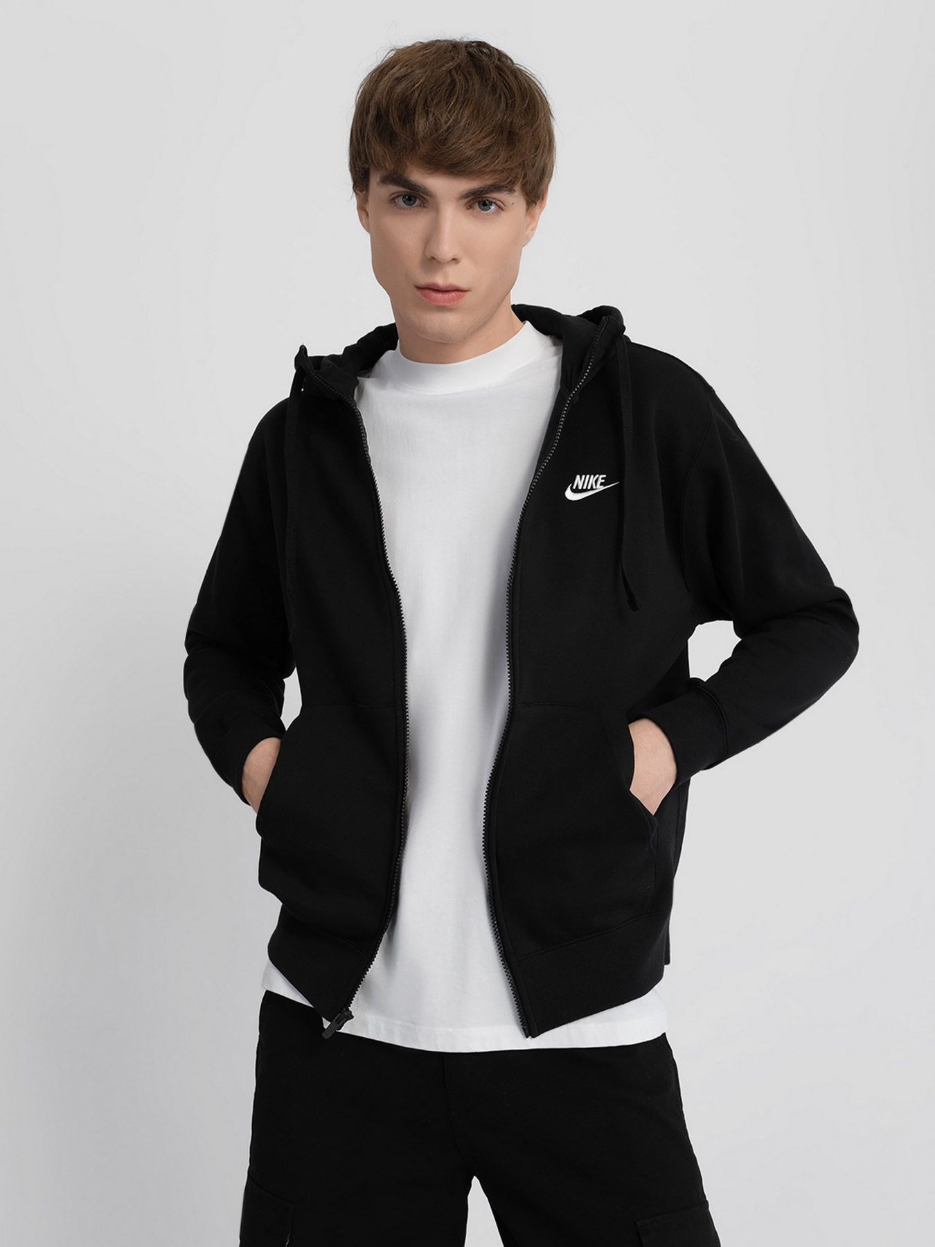 Спортивна кофта NIKE SPORTSWEAR CLUB FLEECE модель BV2645-010 Фото