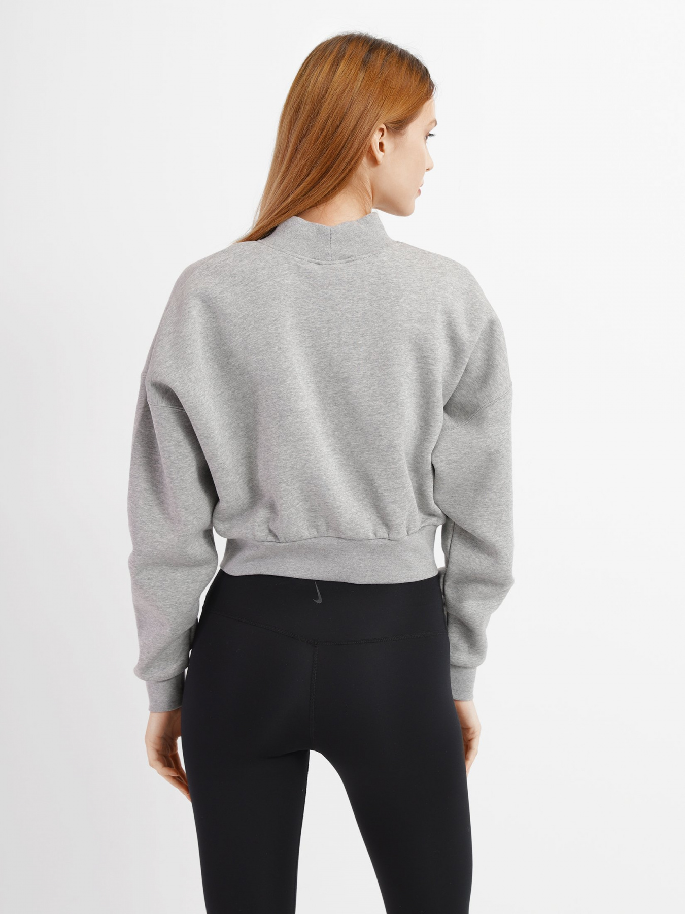 Світшот NIKE Essentials Fleece модель DQ5385-063 Світшот NIKE Essentials Fleece модель DQ5385-063 Фото