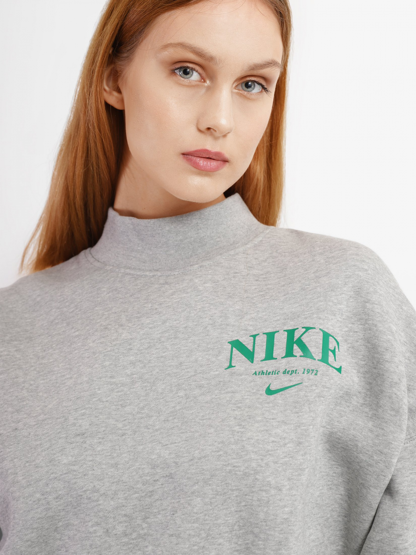Світшот NIKE Essentials Fleece модель DQ5385-063 Світшот NIKE Essentials Fleece модель DQ5385-063 Фото