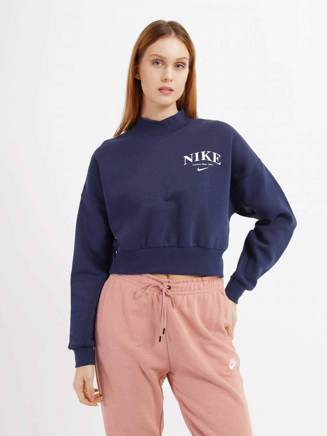 Свитшот NIKE Essentials Fleece модель DQ5385-410 Фото