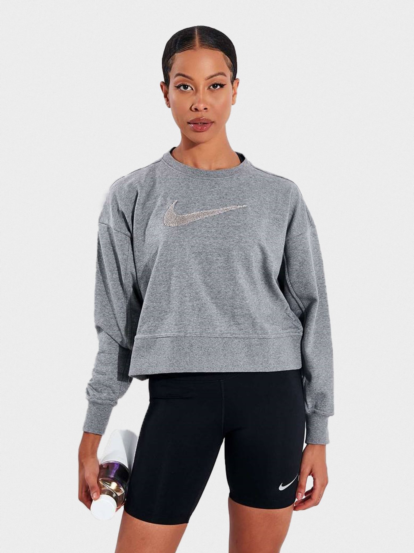 Свитшот NIKE Dri-FIT Get Fit модель CU5506-091 Фото