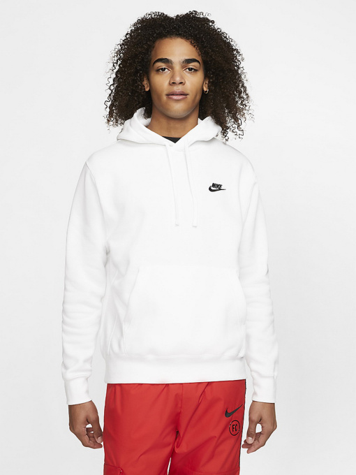 Худи и свитшоты NIKE NSW CLUB модель BV2654-100 Фото