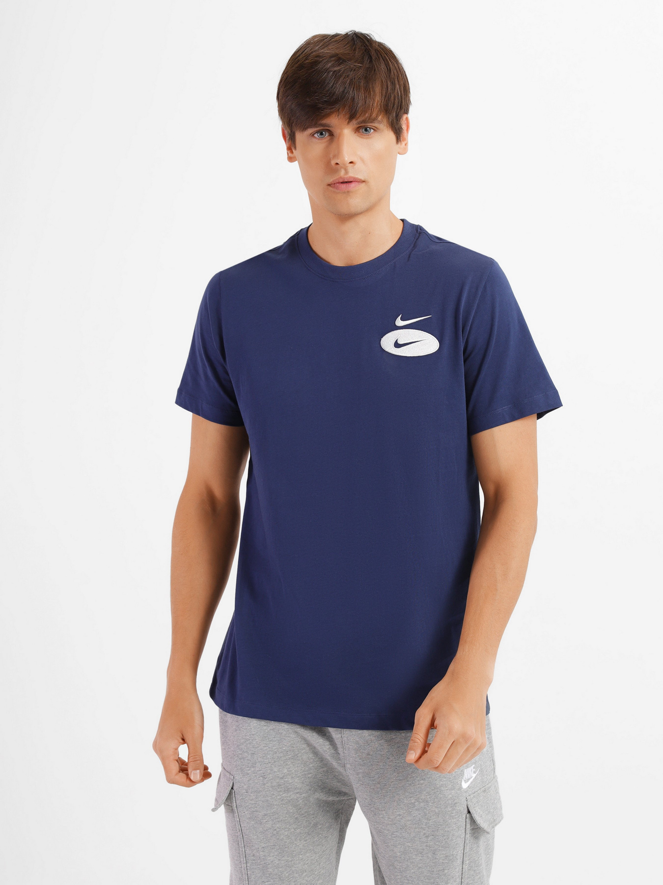 Футболка NIKE Sportswear Swoosh League модель DM6341-410 Фото