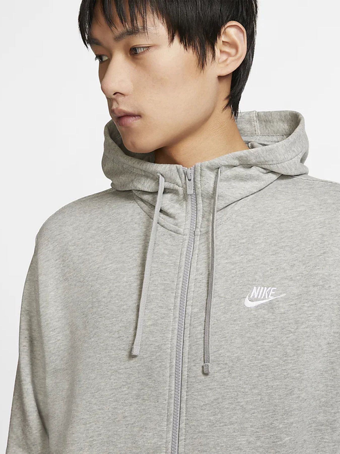 Спортивная кофта NIKE NSW CLUB HOODIE FZ FT модель BV2648-063 Фото