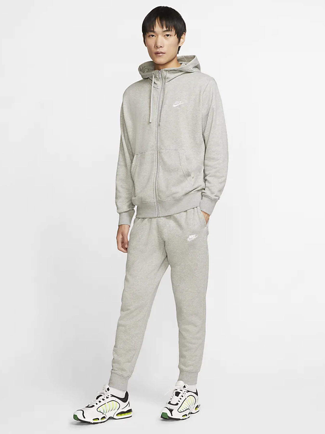Спортивная кофта NIKE NSW CLUB HOODIE FZ FT модель BV2648-063 Фото