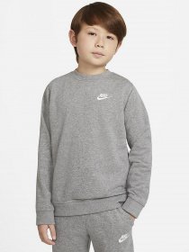 Свитшот NIKE  French Terry Crew модель DA0861-091 Фото