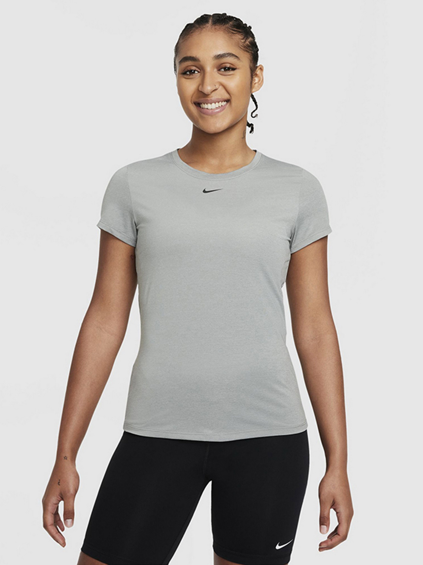 Футболка спортивна NIKE NK ONE DF SS SLIM TOP модель DD0626-073 Фото