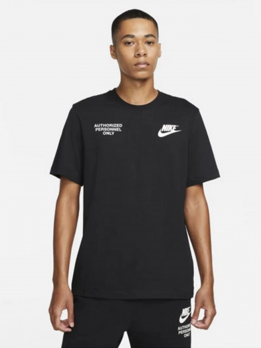 Футболка NIKE Sportswear Tech Auth Personnel модель DO8323-010 Фото