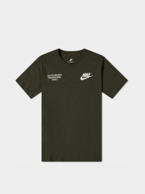 Футболка NIKE Sportswear Tech Auth Personnel модель DO8323-355 Фото