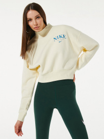 Світшот NIKE Essentials Fleece модель DQ5385-113 Світшот NIKE Essentials Fleece модель DQ5385-113 Фото