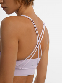 Топ спортивний NIKE Swoosh Luxe модель CJ0544-530 Фото