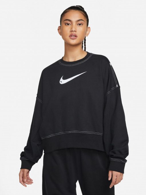 Свитшот NIKE Sportswear Swoosh модель DO7211-010 Фото