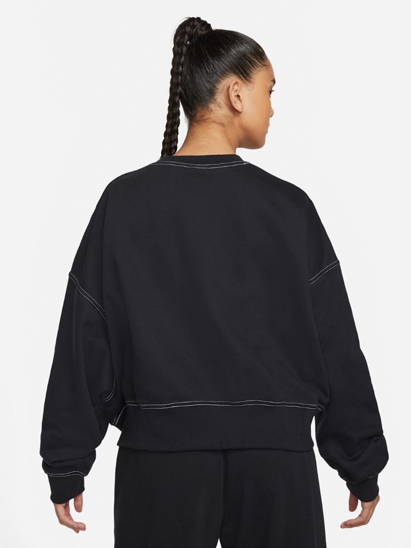 Свитшот NIKE Sportswear Swoosh модель DO7211-010 Фото