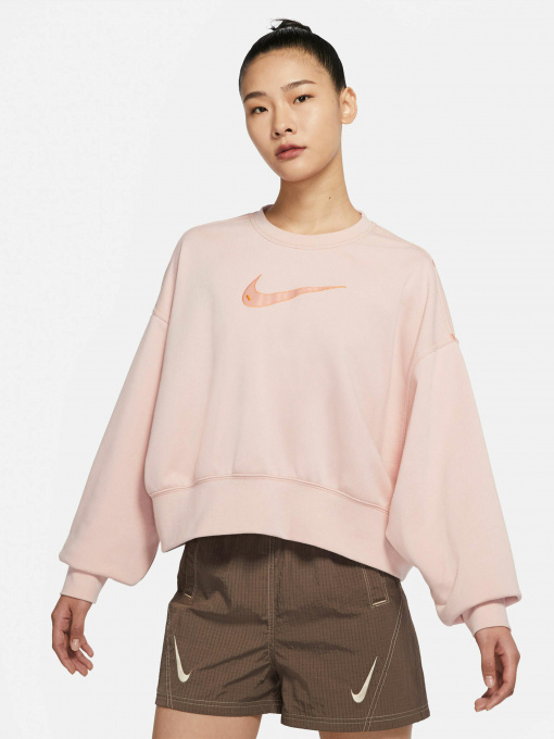 Свитшот NIKE Sportswear Swoosh модель DO7211-601 Фото