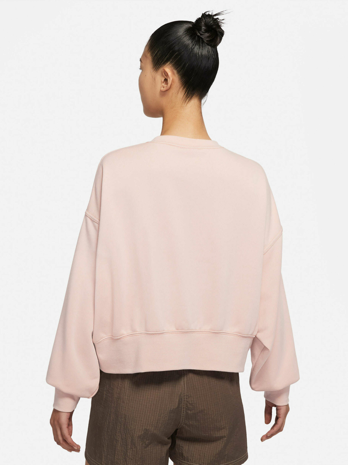 Свитшот NIKE Sportswear Swoosh модель DO7211-601 Фото