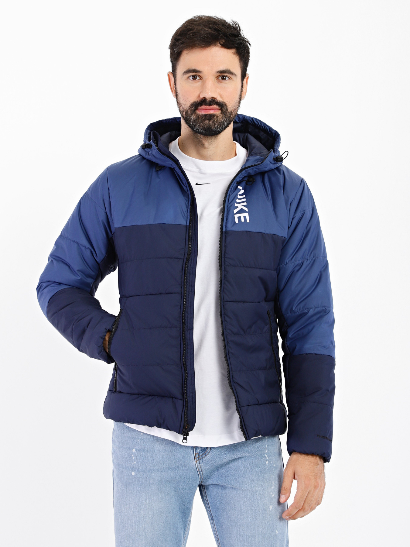 Демісезонна куртка NIKE  Sportswear HYBRID модель DX2036-434 Фото