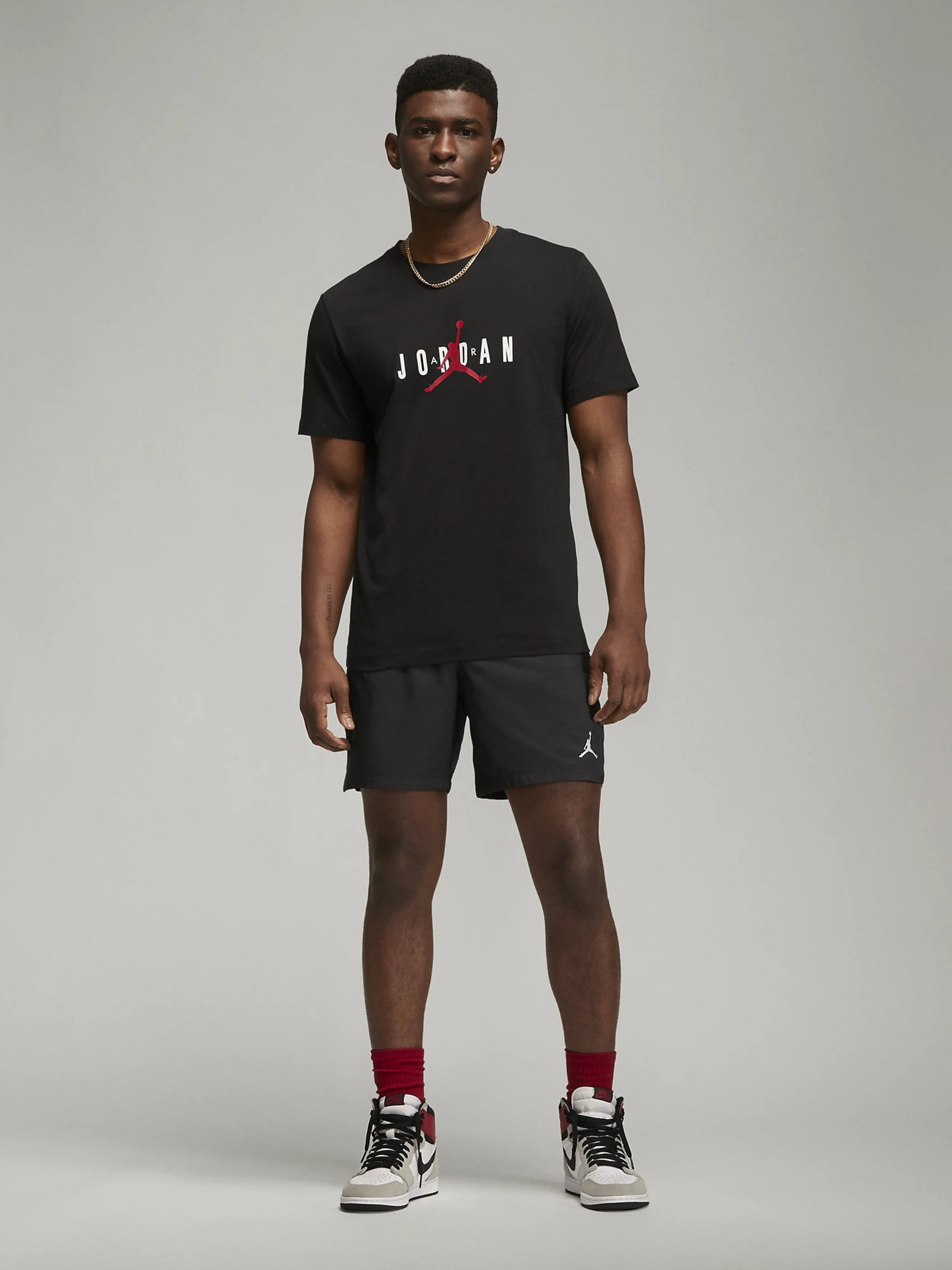 Футболка NIKE Jordan AIR STRETCH CREW 010 модель DM1462-010 Фото