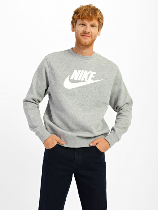 Свитшот NIKE Sportswear Club Fleece Graphic Crew модель DQ4912-063 Фото