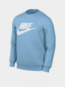 Свитшот NIKE Sportswear Club Fleece Graphic Crew модель DQ4912-499 Фото