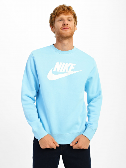 Свитшот NIKE Sportswear Club Fleece Graphic Crew модель DQ4912-499 Фото