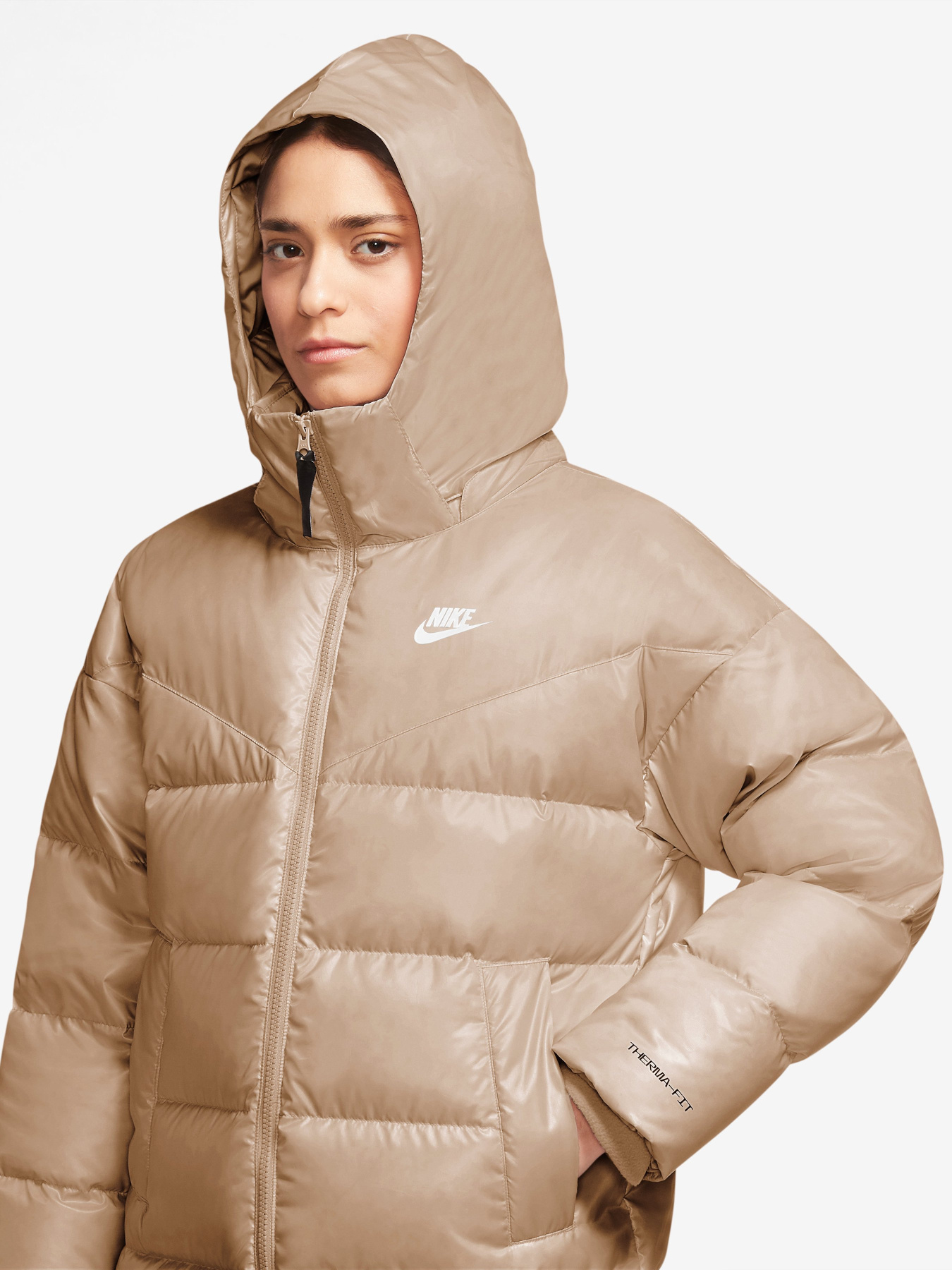 Пуховик NIKE THERMA-FIT модель DH4081-200 Фото