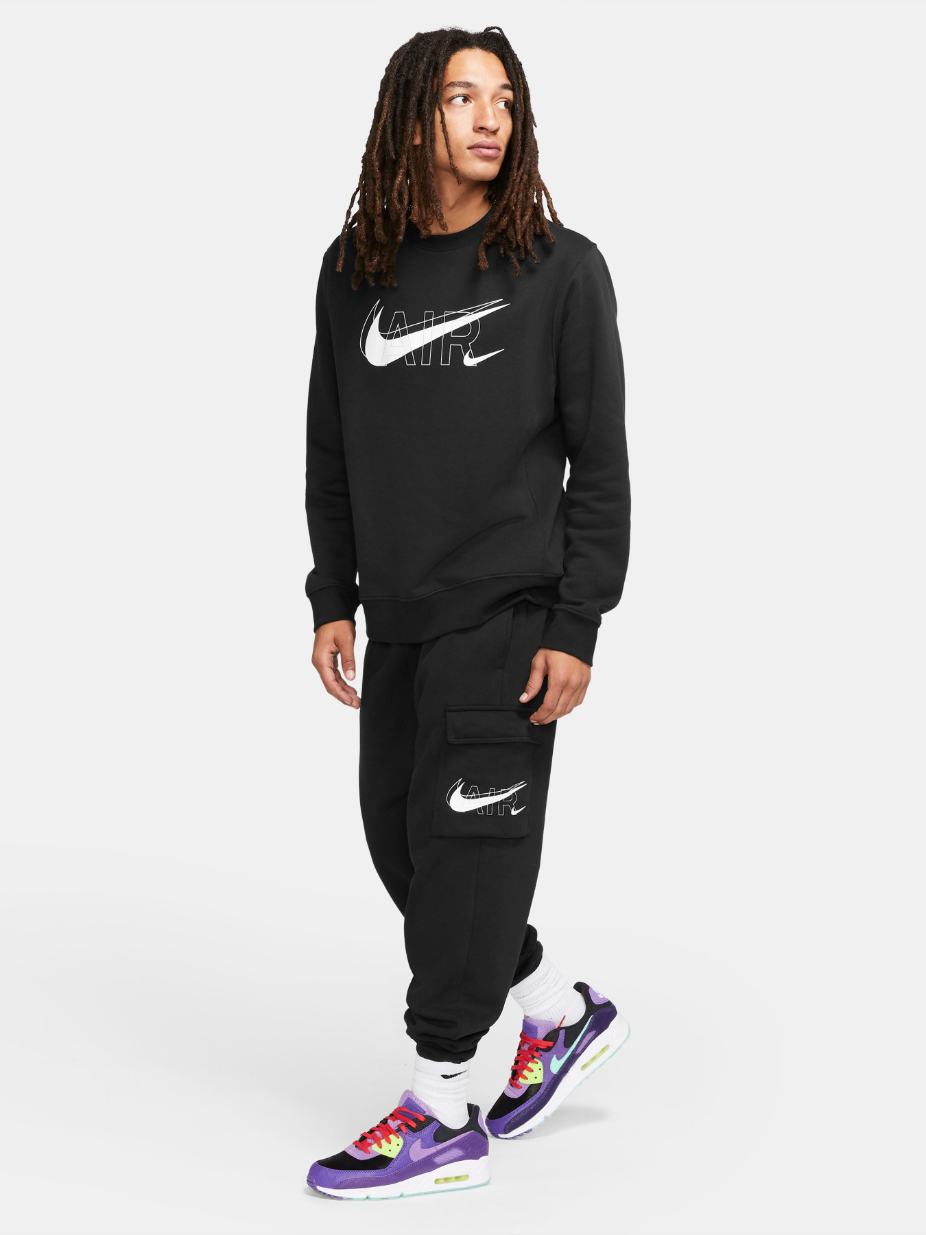 Спортивні штани NIKE NSW PANT CARGO AIR PRINT PACK модель DD9696-010 Фото