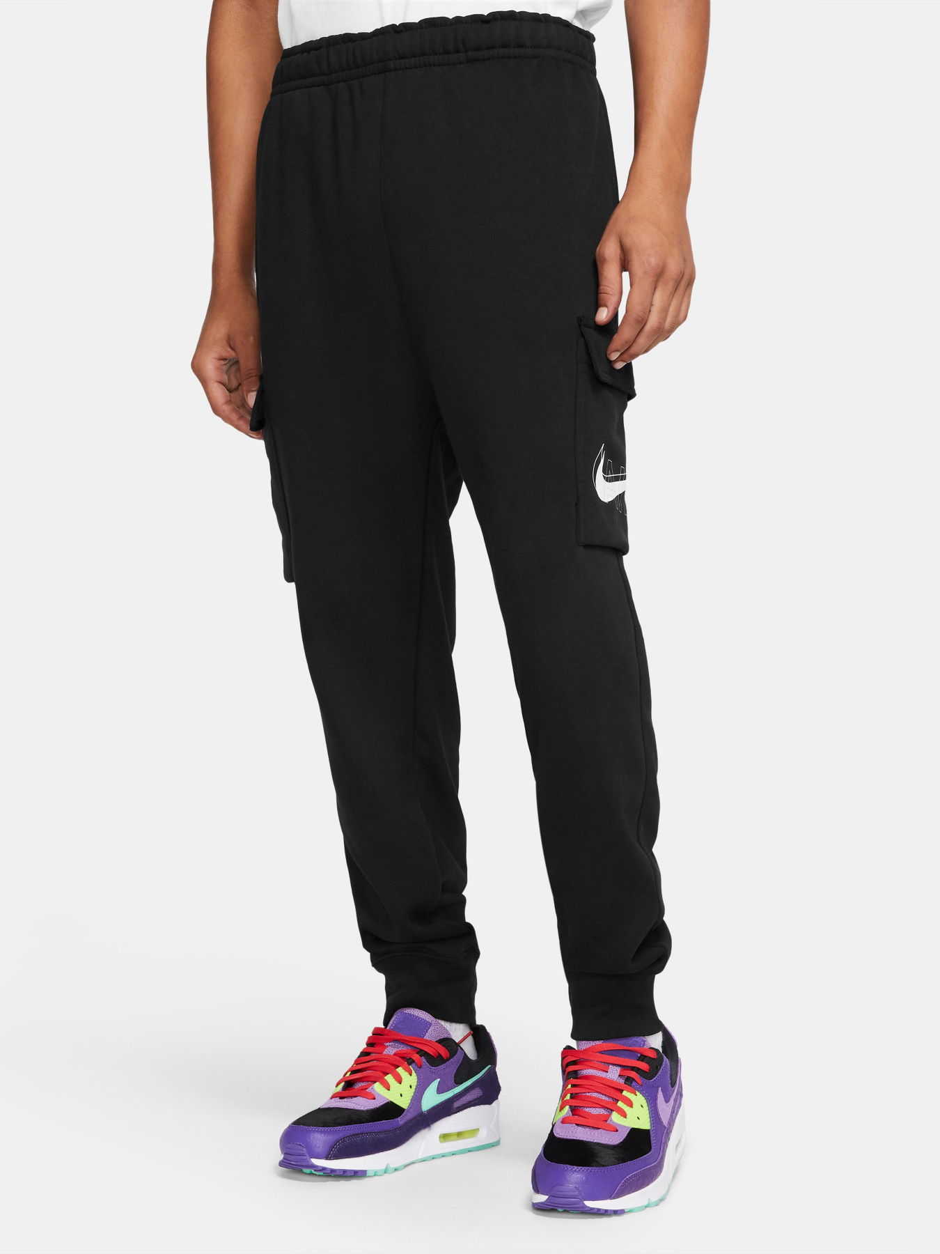 Спортивні штани NIKE NSW PANT CARGO AIR PRINT PACK модель DD9696-010 Фото